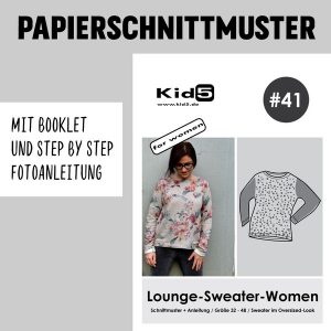 #41 Papierschnitt Lounge Sweater Women