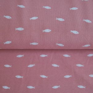 Jersey “kleine Fische” in soft-rose