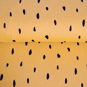 Sweat “URBAN Dots” senf/ schwarz