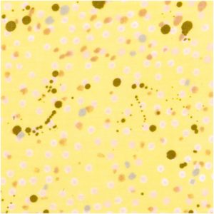 Musselin / Double Gauze “SUMMER-SPLASH” in soft-yellow  by RICO