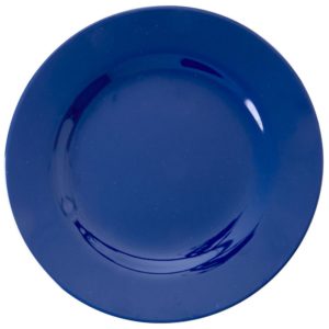 Melamin Frühstücksteller “navy blue” von *rice