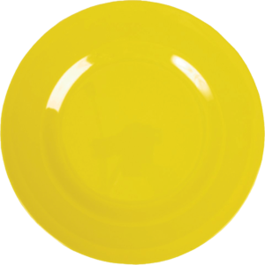 Melamin Frühstücksteller “yellow” von *rice