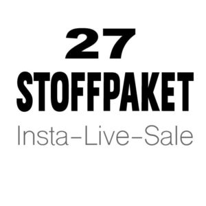 27. Stoffpaket “Instagram-Live-Sale”