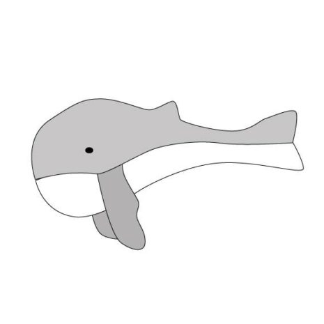 Wal-Zeichnung