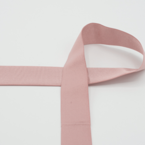 “Satin woven Elastic” / Gummiband / 3cm breit in dusty rose